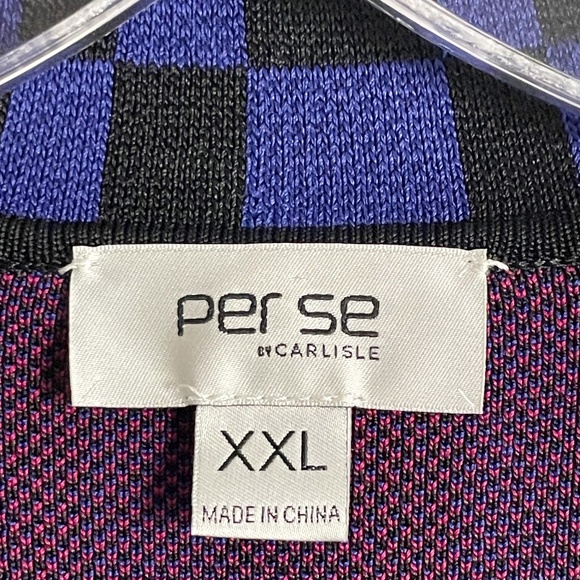 Per Se Carisle Venice Rayon Cardigan Sweater Long Sleeve Duster XXL Plus Size - Picture 6 of 10